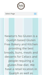 Mobile Screenshot of newtonsnogluten.com